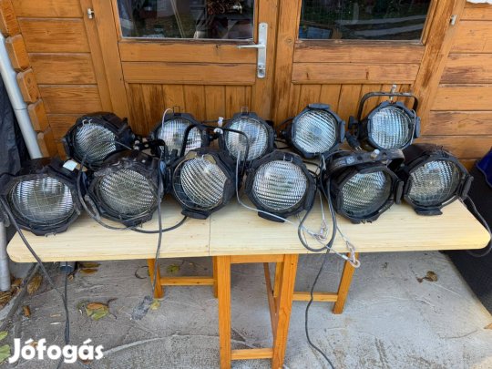 ETC source four 750 színházi lámpa 11 db + lencsék