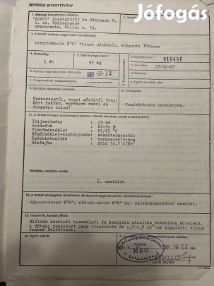 ÉTI 25 kazántest és mágnesszelep