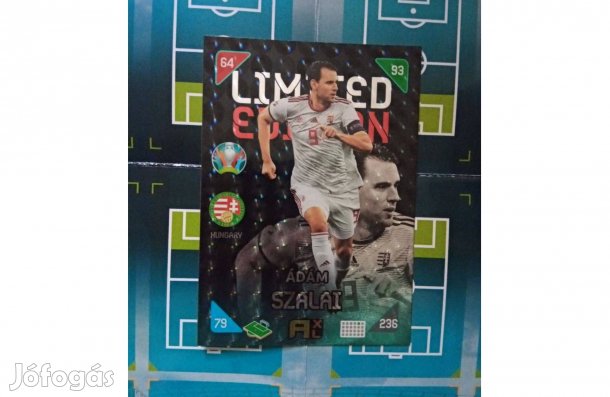 EURO 2020 kick off 2021 Szalai Ádám XXL Limited kártya