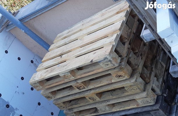 EUR raklapok 80x120cm szabvány alig használt