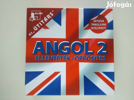 EX-IMP Az Útitárs Angol 2 Ellentétek társasjáték hiánytalan