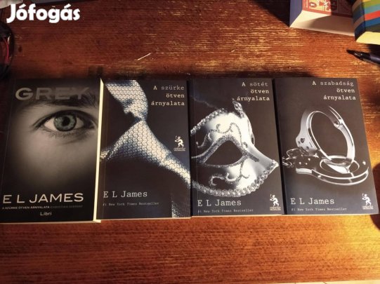 E.L. James - A szürke ötven árnyalata trilógia + Grey