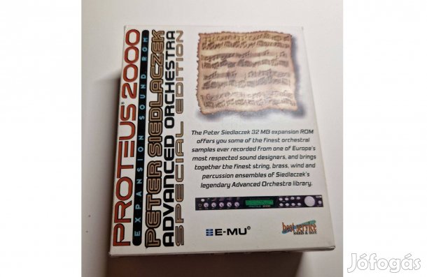 E-MU Proteus 2000 Siedlaczek és Phatt ROM kártyák