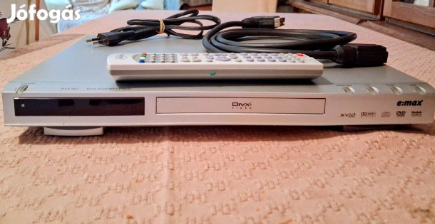 E:Max DVD,DIVX,FénykÉP Lejátszó Újszerü .Eladó