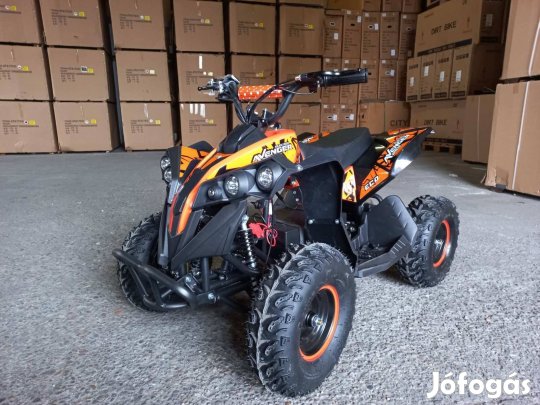 E-atv 005 elektromos gyererk quad gyermekjármű narancs