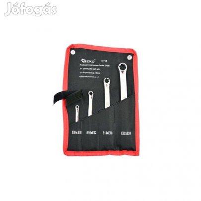 E-torx csillagkulcs készlet E6-E24 4 részes