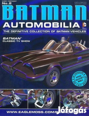 Eaglemoss DC Batman Classic TV Show magazin, újság
