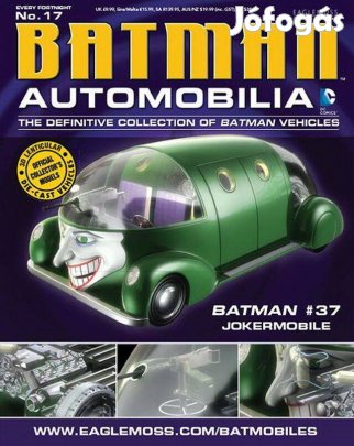 Eaglemoss DC Batman #37 (Jokermobile) magazin, újság
