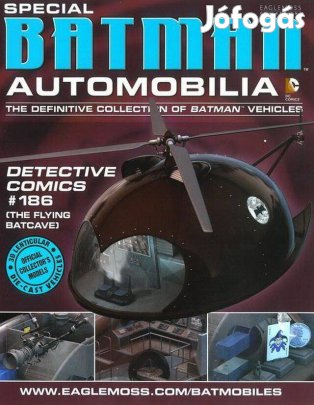 Eaglemoss DC Batman: Detective Comics #186 magazin, újság