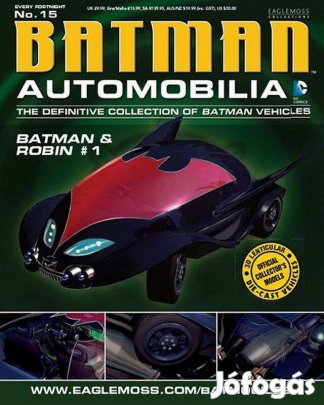 Eaglemoss DC Batman & Robin #1 magazin, újság