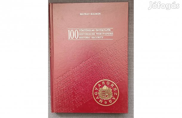 Ealadó Mátray Kálmán Történelmi értékpapír
