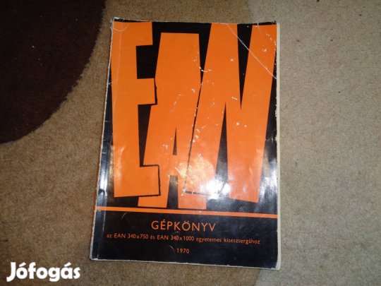 Ean eszterga gépkönyv gép könyv