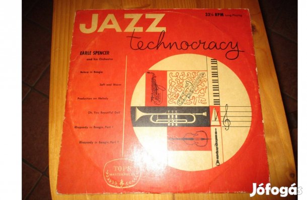 Earle Spencer és zenekara Jazz Technocracy bakelit hanglemez eladó
