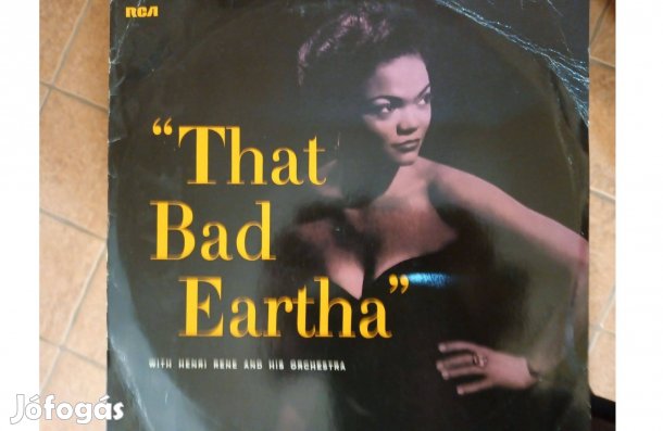 Eartha Kitt bakelit hanglemezek eladók