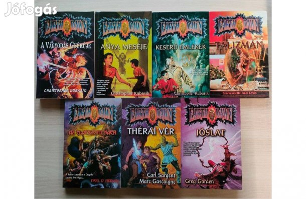 Earthdawn-könyvcsomag (7 könyv), egyben