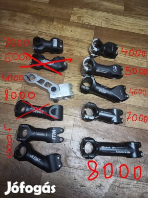 Easton, Ritchey, FSA. kormányszár, stucni