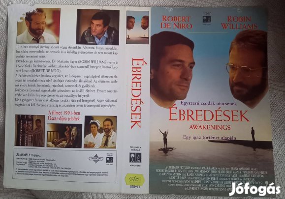 Ébredések - nagytok vhs - Robert de Niro