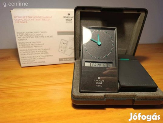 Ébresztő nem jó. Junghans MEGA ALARM 2 rádióvezérelt asztali óra
