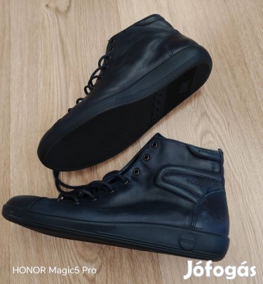 Ecco sötétkék női bőr cipő 41