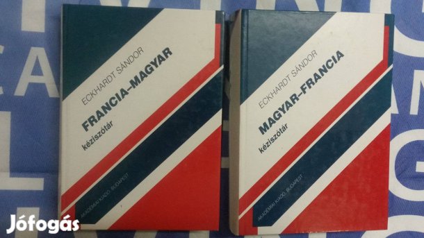 Eckhardt Sándor: Magyar-francia, francia-magyar kéziszótár