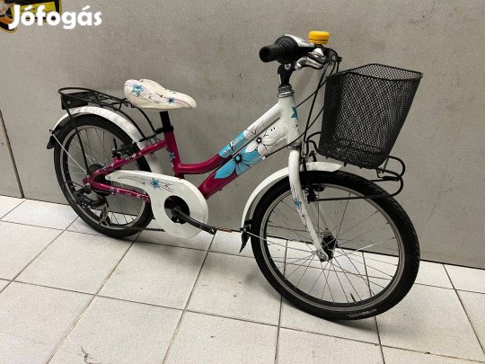 Eclipse Amélie rózsaszín kék fehér kislány gyerek kerékpár 20 -