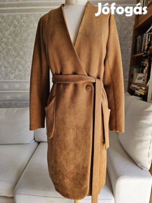 Eco-velúr átmeneti/tavaszi bőrkabát új állapotban ealdó