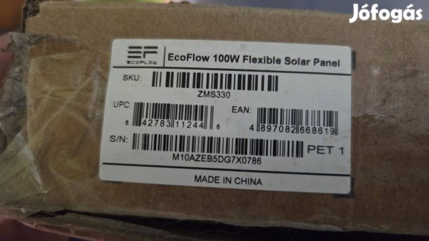 Ecoflow flexibilis 100w panel
