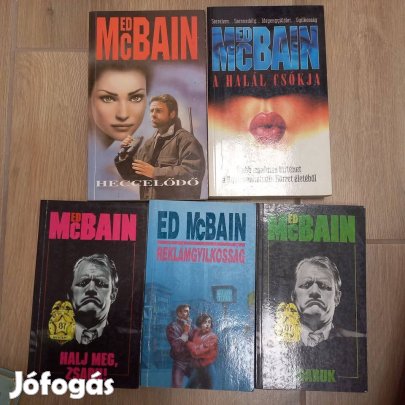Ed Mcbain könyvek egyben olcsóbban