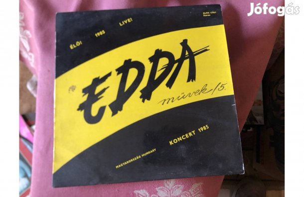 Edda 5. bakelit lemez ,vynil LP 3000 Ft :Lenti