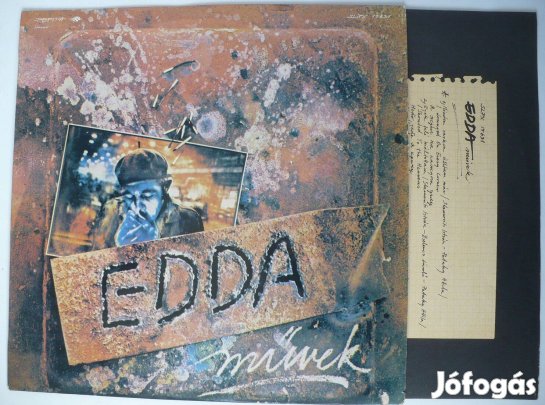 Edda LP-kollekció (zömmel EX áll., 7 db: 1-2-3-4-6-7 + Start koncert)