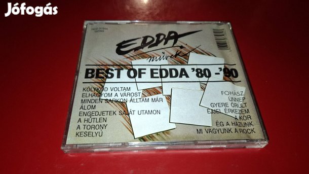 Edda Művek Best of Edda '80-'90 Cd 