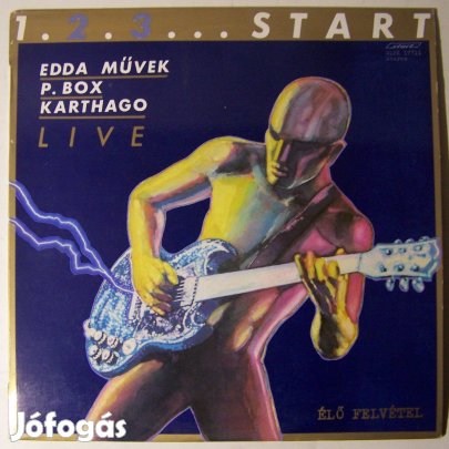 Edda-P. Box-Karthago: Live (1, 2, 3. Start ) - megkímélt állapotú LP