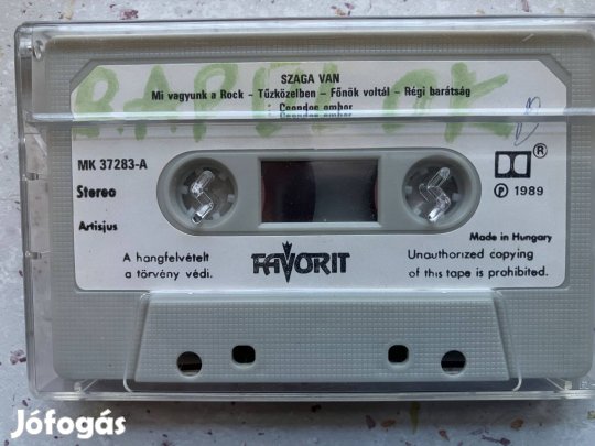 Edda: Szaga van. Audio kazettán