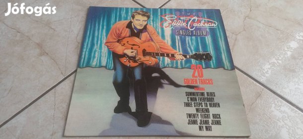 Eddie Cochran Singles bakelit hanglemez