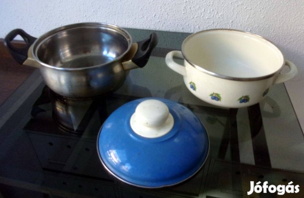 Edény lábas fedő Újpest központ közelében kisebb méretű