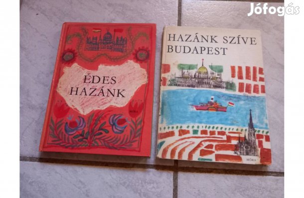 Édes Hazánk és Hazánk szíve Budapest könyv 25x19 cm
