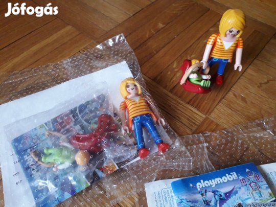 Édesanya gyermekével és doktor néni, Playmobil