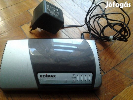 Edimax BR-6104 router, Lan kábelekkel eladó