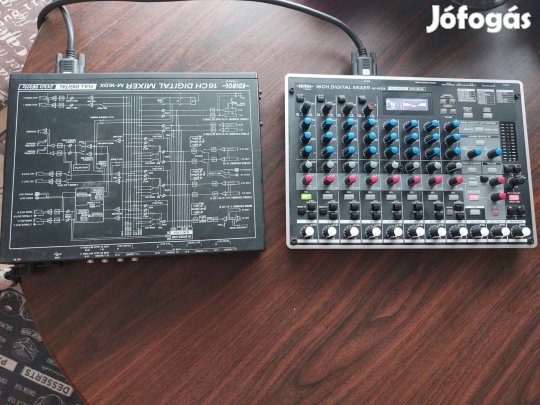 Edirol M16-DX digitális keverő, hangkártya, DAW-vezérlő!