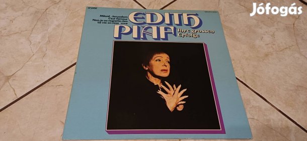 Edit Piaf bakelit hanglemez