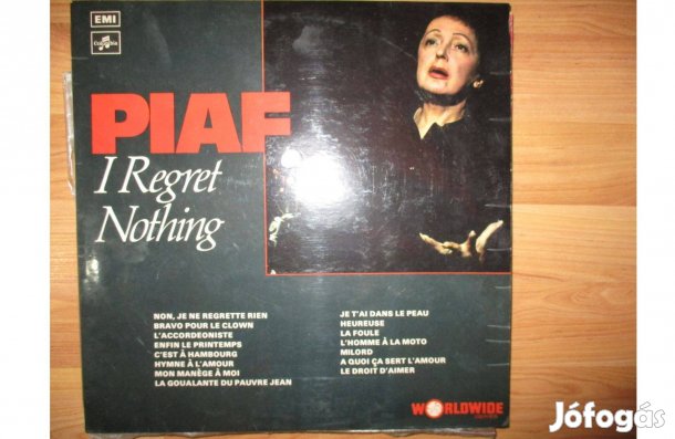 Edith Piaf bakelit hanglemezek eladók