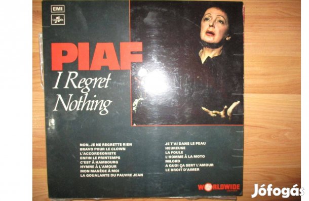 Edith Piaf bakelit hanglemezek eladók