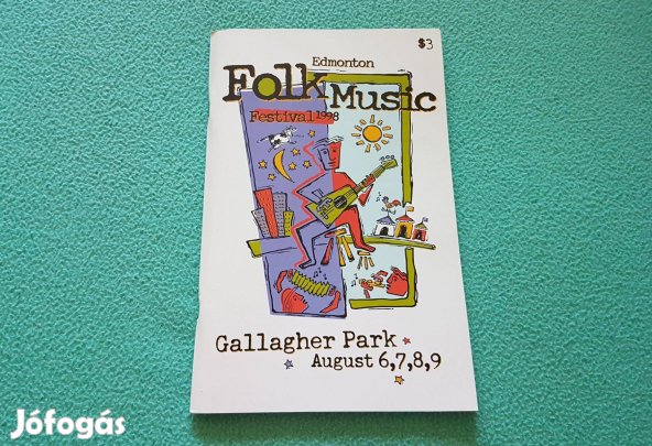 Edmonton Folk Music Festival 1998 kiadvány (angol)