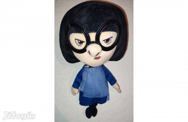 Edna Mode Hihetetlen család eredeti plüss figura