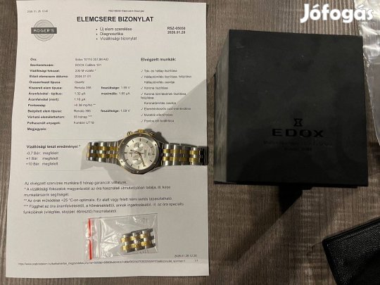 Edox 10110 357JM AID férfi karóra