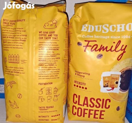 Eduscho Family szemes kávé.