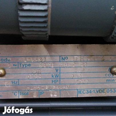 Effepizetta oldalcsatornás ventilátor új.