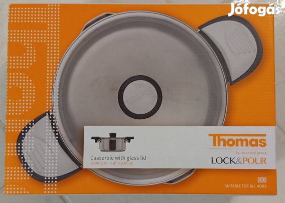 Eger eladó Thomas casserole lábas