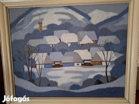 Égerházi csiki téli táj