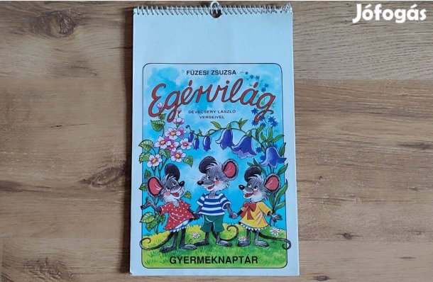 Egérvilág naptár könyv